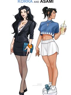 [Olena Minko] Korra and Asami: Office Story (Legend of Korra)