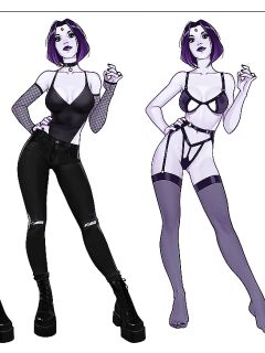 [Olena Minko] Massage for Raven (Teen Titans)