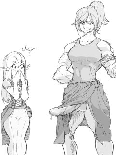 [Creejo] Futa Orc & The Elf Preview