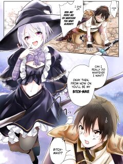 [Amuai Okashi Seisakusho (Kaiware Daikon, Seto Kouhei)] Yuusha no Ore wa TS Mesuinu Maid nanka ni wa Zettai ni Naranai! [Kinsei Translations]