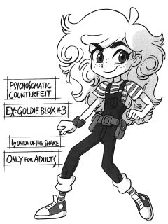 [Union of the snake (Shinda Mane)] Psychomatic Counterfeit EX: GoldieBlox#3 (GoldieBlox)