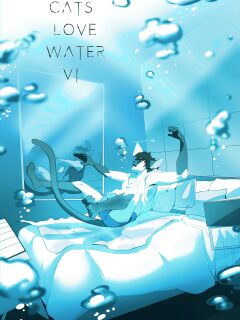 [Peritian] Cats love water 6