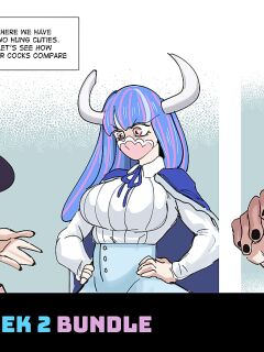 [StreachyBear] Robin and Ulti Cock Comparison (One Piece)