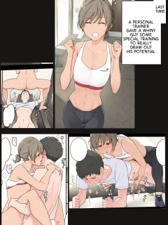 [Wakamatsu] Ikken Yasashisou na Personal Gym no Trainer-san ni Karada o Ijimenukareru Hanashi Sono 2 | A Seemingly Gentle Personal Trainer Gives My Body a Rough Workout (Part 2)