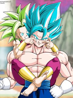 [Fran Fuentes] Vegetto x Kefla (Dragon Ball Super)