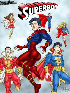[Iceman Blue] Superboy Preview