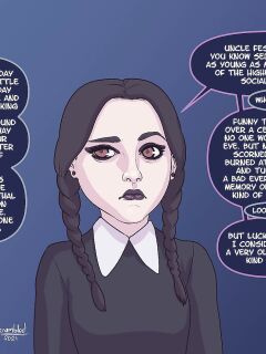 [MrScrambled] Happy Halloween with WEDNESDAY! Preview