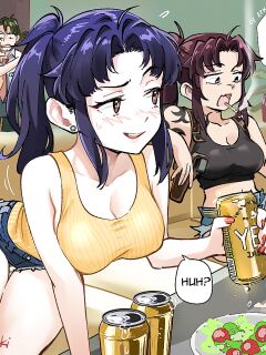 [Snegovski] Misato/Revy's Favorite Mixtape???? (Black Lagoon, Evangelion)