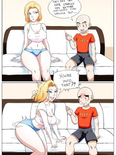 [Legoman & Sebasdono] Android 18 NTR Comic (Dragon Ball Z) [Colored]