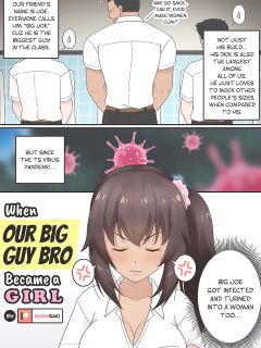 [RudySaki] When Our Big Guy Bro Became a Girl