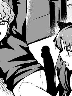 [Ankoman] Tohsaka Rin, Shinji to Uwaki Sex Suru (Fate/Grand Order) {Mant}