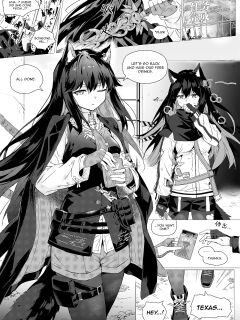 [Kataokasan] 2 Texas x Exusiai (Arknights)