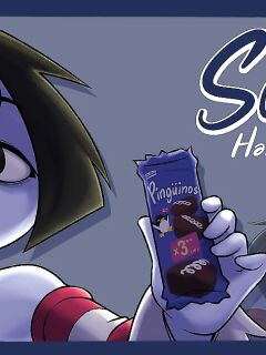 [A-Gal] Ammy's Squigly Halloween Costume Preview