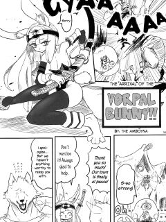 (Kemoket 11) [Mayoineko (The Amboyna)] Vorpal bunny shutsugen!! | The arrival of the Vorpal Bunny!! (Kemo-mon Story) [Kinsei Translations]