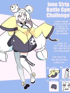 [AnewENFArtist] Iono Strip Battle Gym Challenge! (Pokémon)