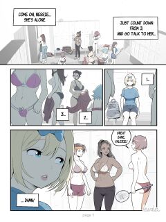 Lewdua - Locker Room - Nessie And Valerie Preview
