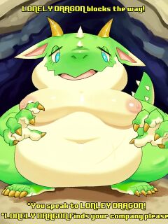 [lilmoonie] LONELY DRAGON blocks the way!