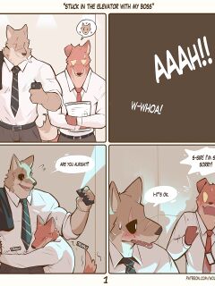 [Wolfanine] Stuck in the Elevator with My Boss