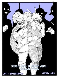 [Beck Cartoons] Riolu Girl & Gible Girl: Pound Town (Pokemon)