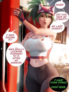 Kiriko wants her donut(uncensored) Preview