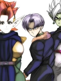[Future Crossed] Amend: Time Patrol Trunks X Fem Zamasu (Dragon Ball Super)