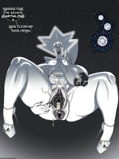 [Blackless] White Diamond Showing The Jewel (Steven Universe)