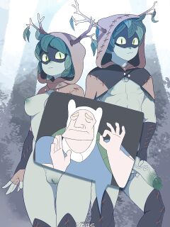 [Ra4s] Huntress Wizard X Finn X Hunter Wizard (Adventure Time)