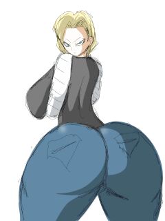 [ZDaddyEcchi] Android 18 Blacked (Dragon Ball Super)