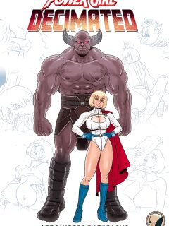 Power Girl Decimated - Soft Shaded Preview