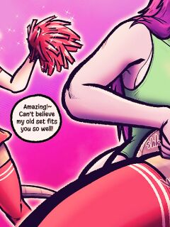 [Atrolux] Amon in Monique's Old Cheerleader Outfit