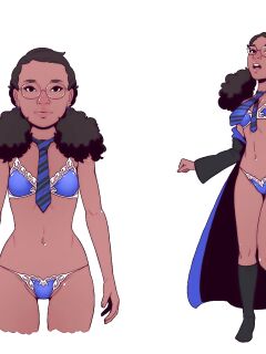 [Dave Cheung] Tiombe Blythe-Dixon (Wizarding World OC)