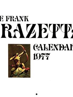 The 1977 Frank Frazetta Calendar