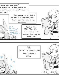 [panzermeido] Frieren preparing to do her best for the revival of the elven race (Frieren: Beyond Journey's End)