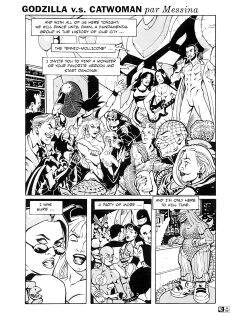 [Messina] Godzilla V.S. Catwoman Preview