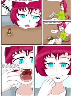 [tsukai91] Hermanas Neko: Be my snack