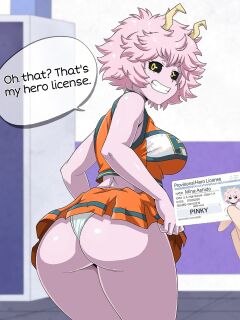 Mina Ashido Rewrite/Redraw [Original by Sano-Br]