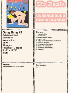 [Wallace Wood] Gang Bang #2 (Flash Gordon, Superman, Tarzan)