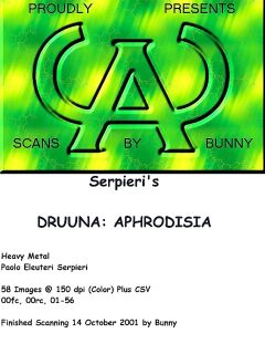 Serpieri, Paolo Eleuteri - Druuna 6 - Aphrodisia (1997)