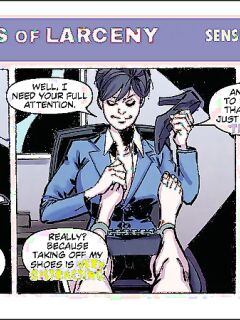 Bandito - Ticklish Soles of Larceny - 3 Panel Comic Preview