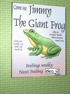 THE GIANT FROG (CARNIVORE CAFE)