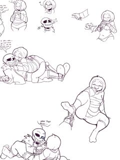 [Kayla-Na] Sans x Frisk x Papyrus (Undertale)