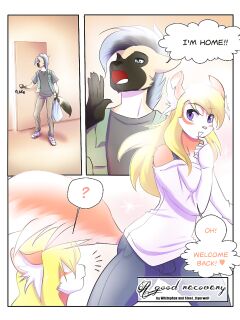 [Whitephox, Steel_Tigerwolf] A Good Recovery (Furry)