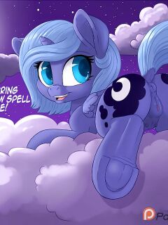 [Pusspuss] Luna and Anon (My Little Pony Friendship Is Magic)