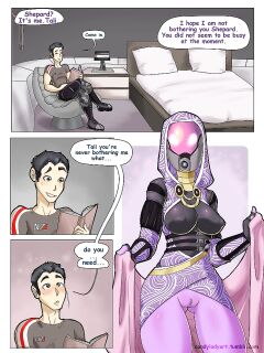 [candylady] Tali x Shepard (Mass Effect) Preview